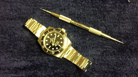 desmontar rolex|remove rolex bracelet from youtube.